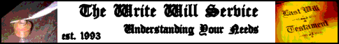 The Write Will Service logo